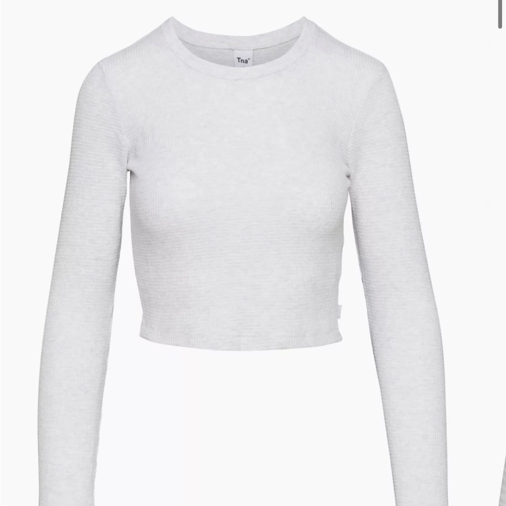 Aritzia TNA Glendale Waffle Longsleeve